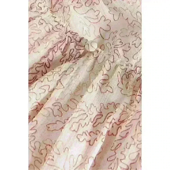 NEW! Ted Baker Women's 0 Evelyna Coral-Print Ruffle Mini Dress NWT $295 - Picture 6 of 6